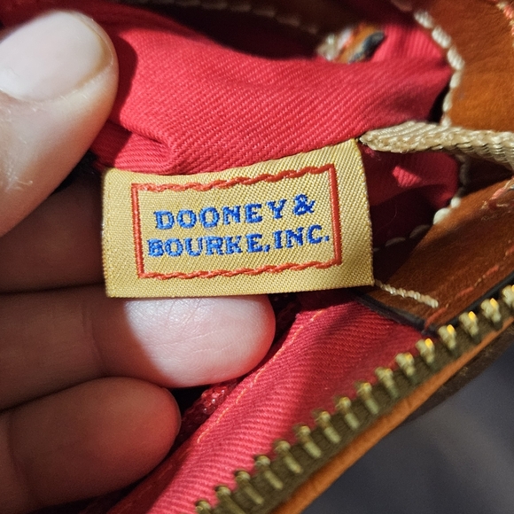 Dooney & Bourke Pebble Grain Tangerine Ginger Crossbody - Picture 9 of 13